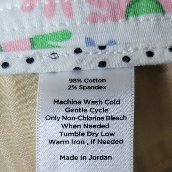 Talbots Perfect Short 9.5" Daisy Print Women's Size 14P NWT Petite - Picture 10 of 11